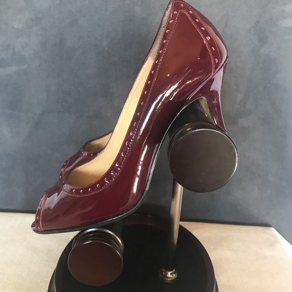Kate Spade Giselle patent leather in Ruby 8M - Picture 3 of 8
